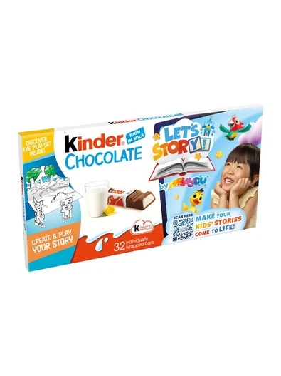 Kinder Chocolate Multipack 4 × 100 g gift pack
