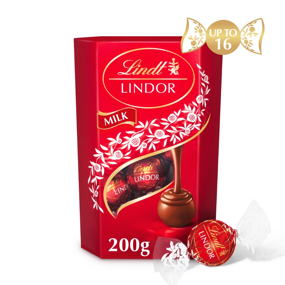 Lindt Lindor Milk 200 g gift pack