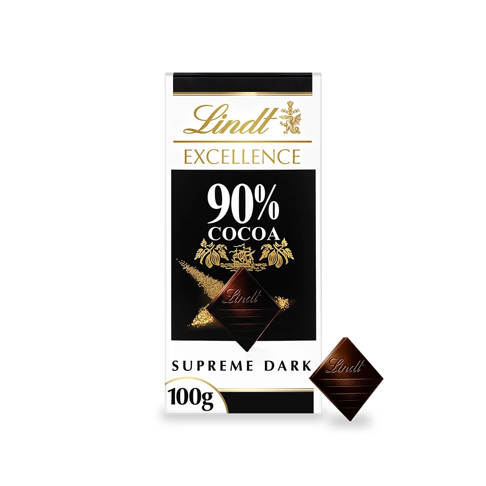 Lindt Excellence Dark 90% 100 g chocolate